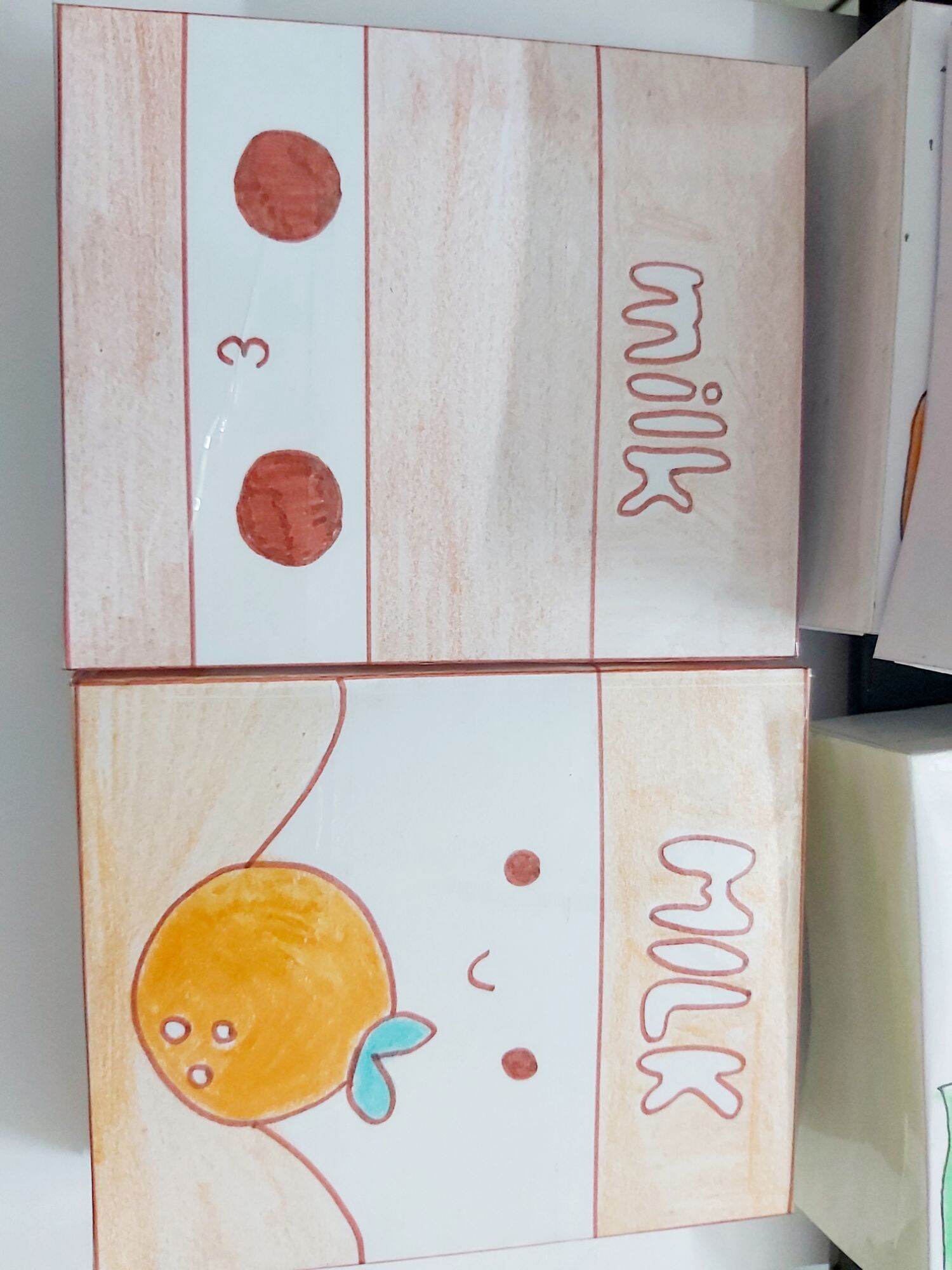 Squishy giấy sữa các vị handmade