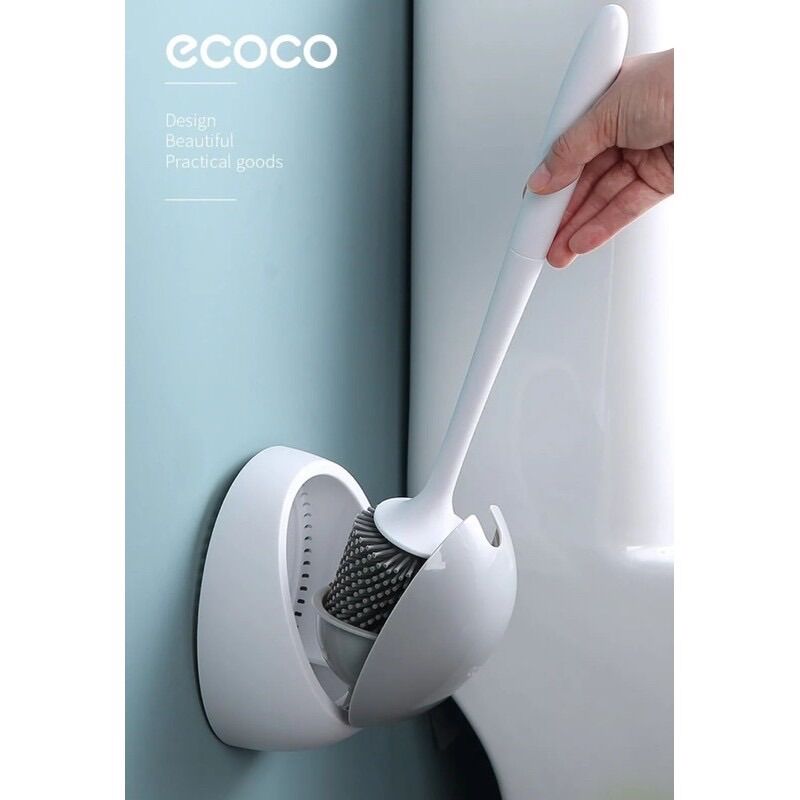 Chổi cọ vệ sinh ecoco kèm miếng dán