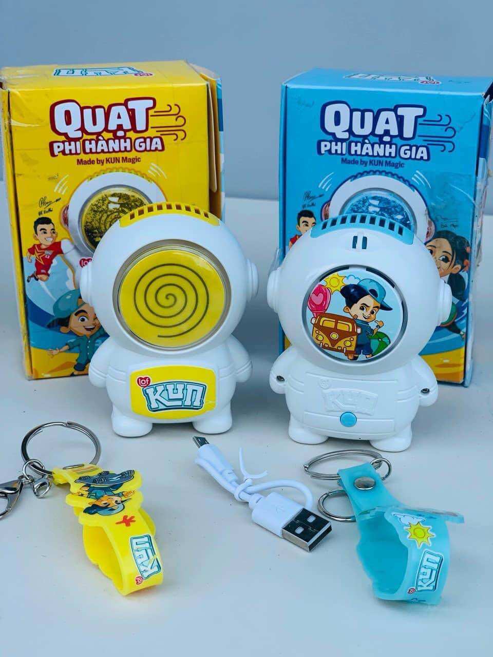 Quạt tích điện kun phi hành gia ( ngẩu nhiên)