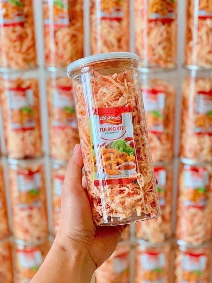 Mực sợi hấp nước dừa 250g