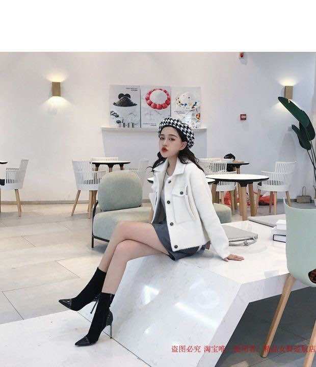 Bốt đinh cao cổ, bốt cao gót, bốt cao hàn quốc