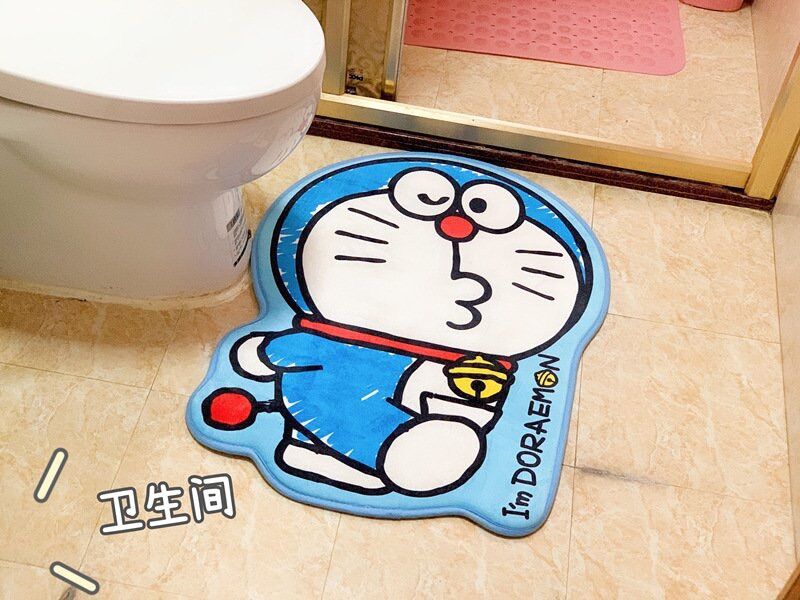 Thảm mềm mịn Doremon - Hello Kitty - Doraemon
