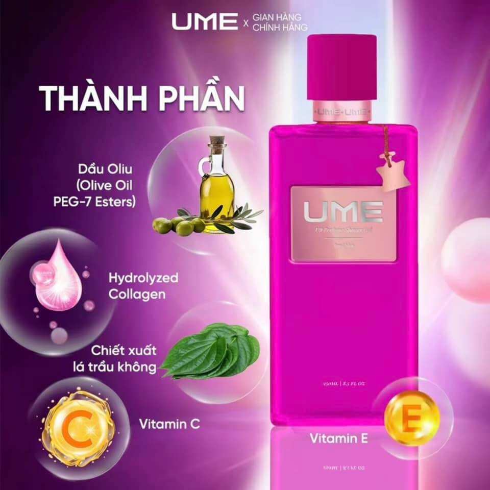 Chính hãng UMe Sữa Tắm Nước Hoa Ngọc Trinh 250ml