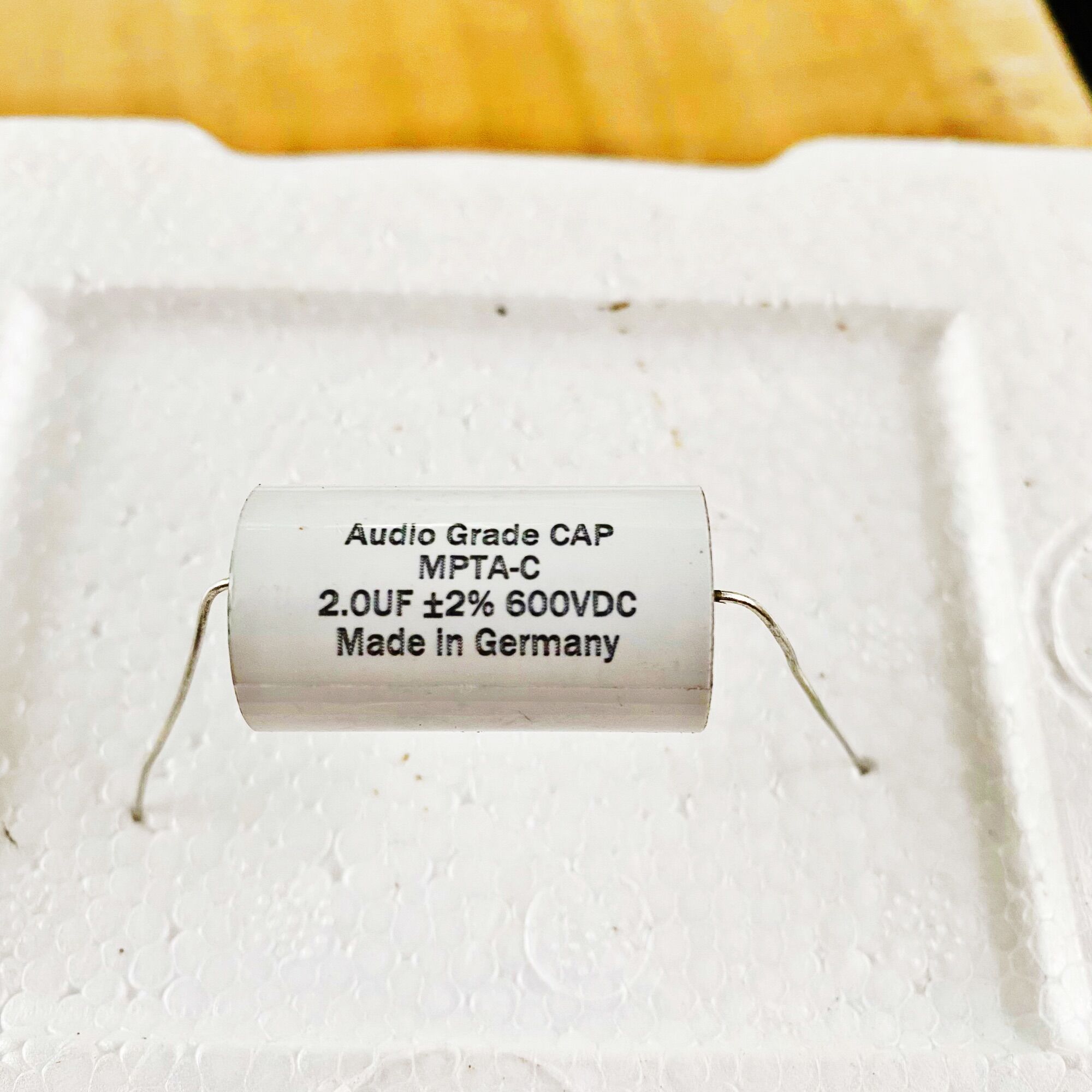 Tụ loa treble 2.0uf Audio Grade Cap 600vdc