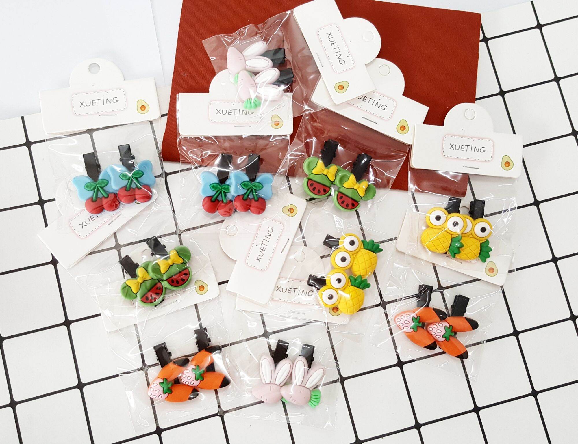 (GIÁ SỈ) COMBO 10 SET KẸP TÓC CHO BÉ ĐỦ MÀU ĐỦ KIỂU
