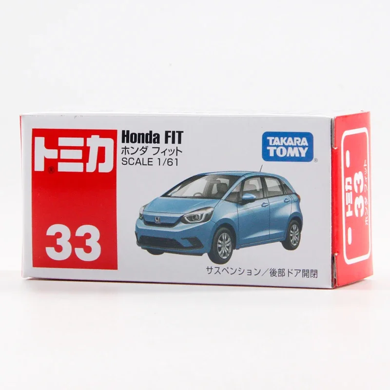 TOMICA Xe Mô Phỏng Honda Fit Số 33 Của Tomy Kim Loại Con Trai Túi Quần Bộ Sưu Tập Đồ Chơi Mô Hình Vật Trang Trí
