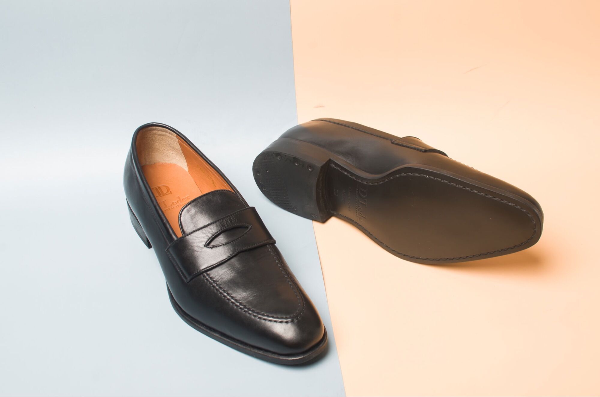 Giày Lười Loafer Chất Liệu Da Bê Nhập Khẩu Cao Cấp (009 LFDL)