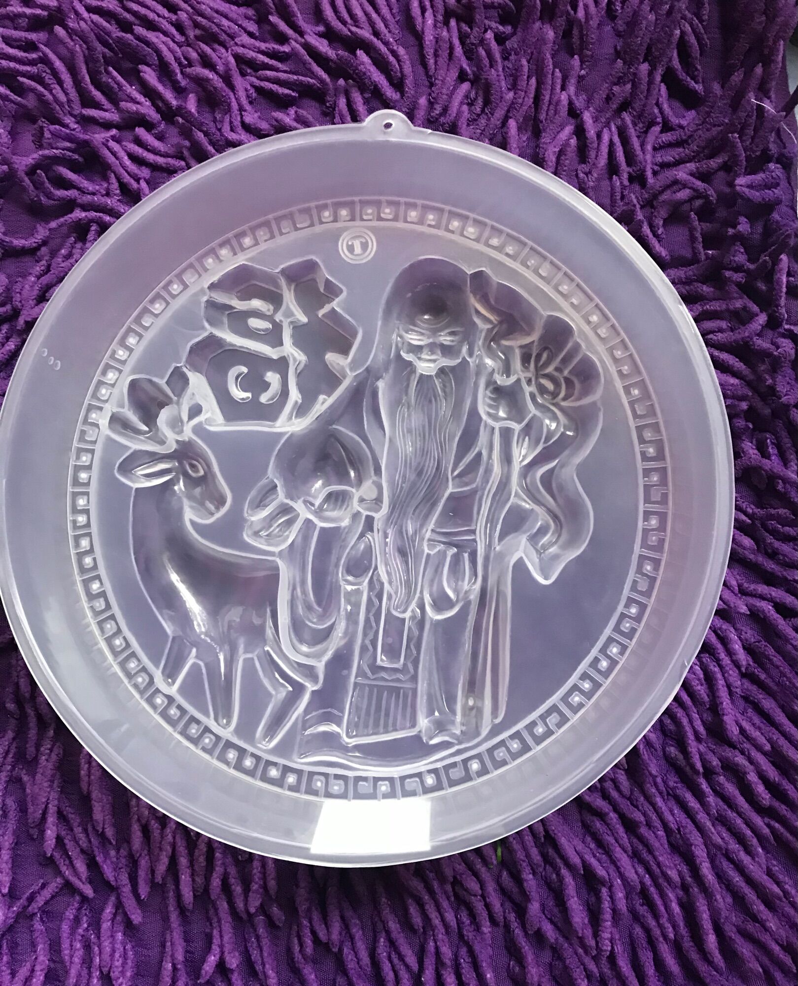 Khuôn Rau Câu Lớn_ Hình Ông Thọ Siêu Đẹp (Rộng 19cm)