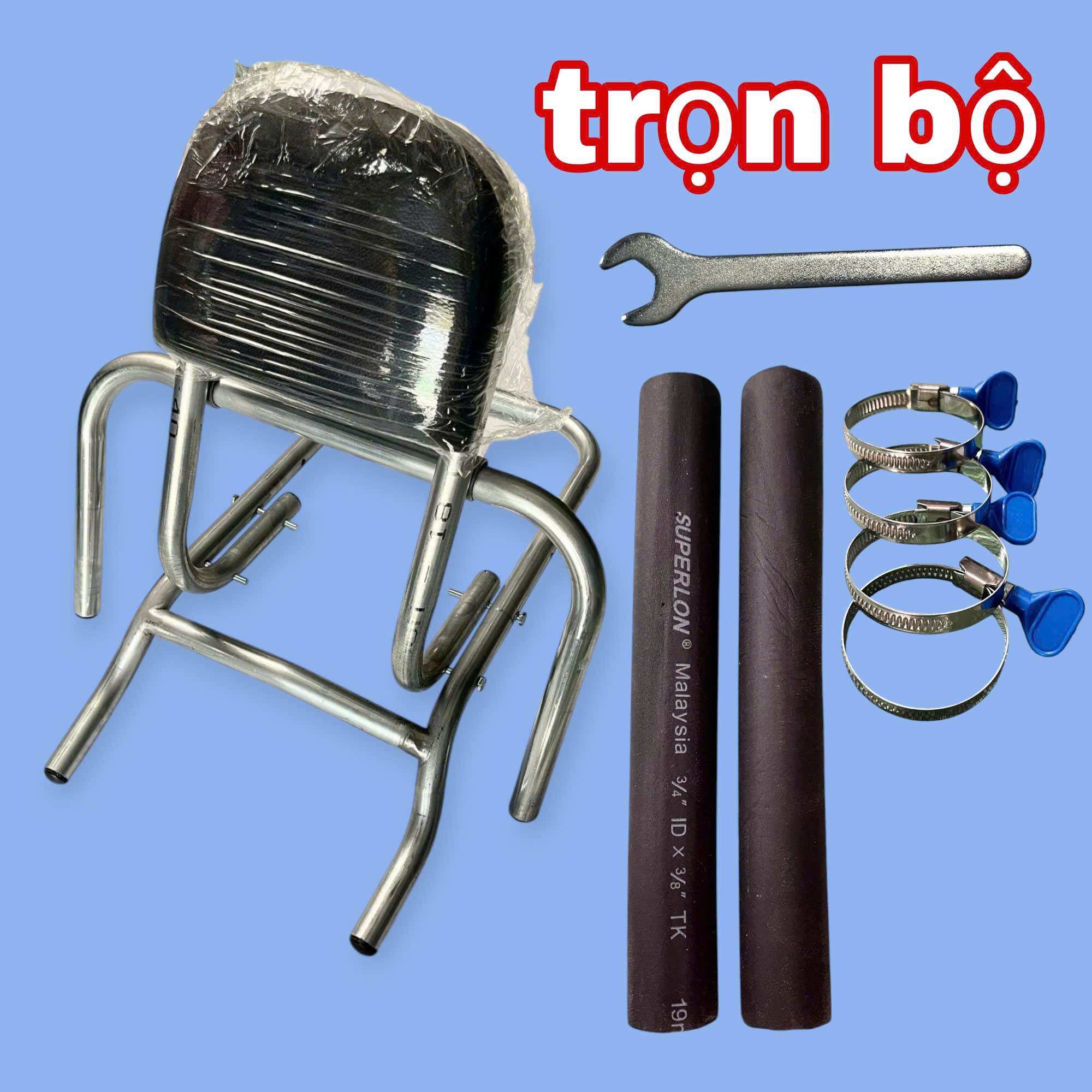 BAGA PHƯỢT lắp xe Wave RSX Fi (tặng kèm xốp bọc gác tay)khi mua bộ có gác tay