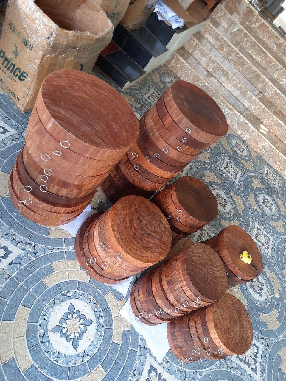 Thớt Gỗ Nghiến Không Tâm Size 30x5