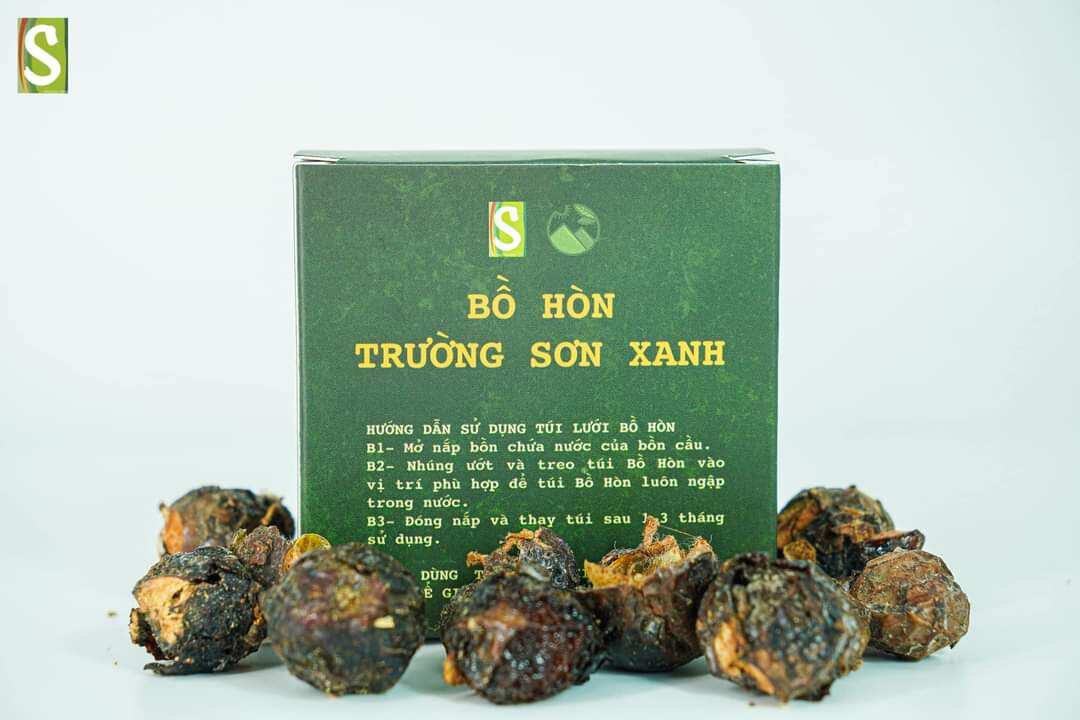 Hạt Bồ Hòn Tách Hạt 40g+ Túi Lưới HTX Sinh Dược
