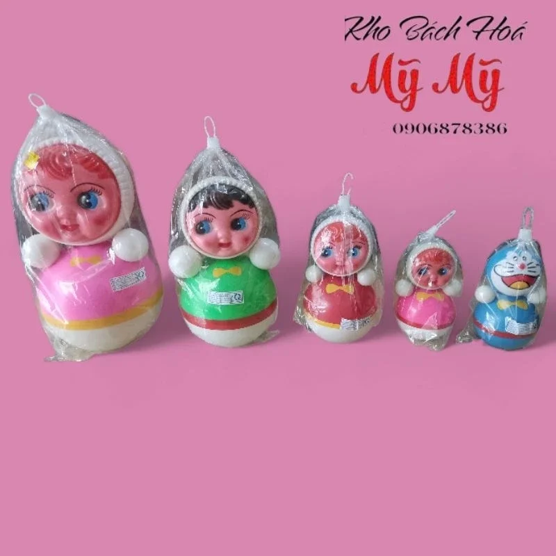 Đồ chơi lật đật búp bê Nga cho bé