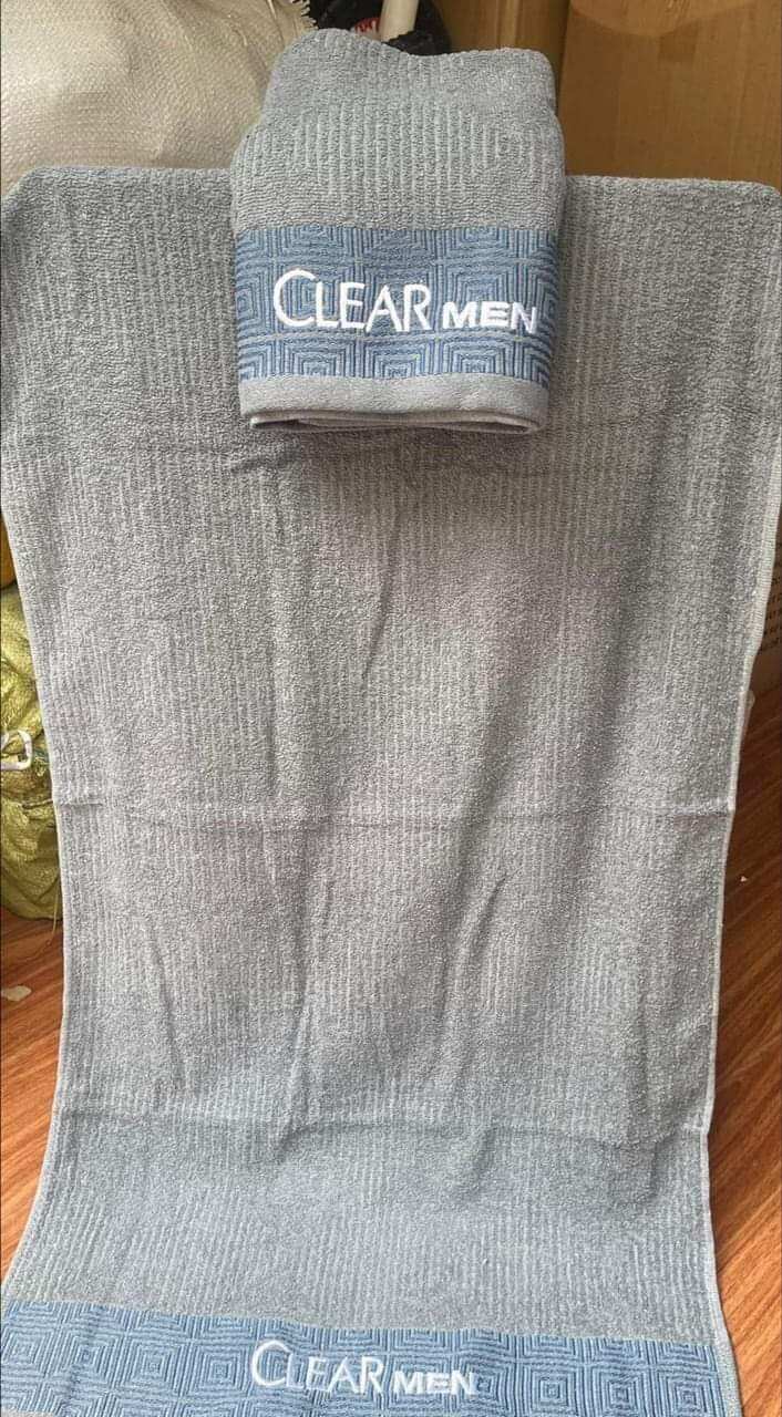 Set 3 khăn tắm clean men 120×60cm