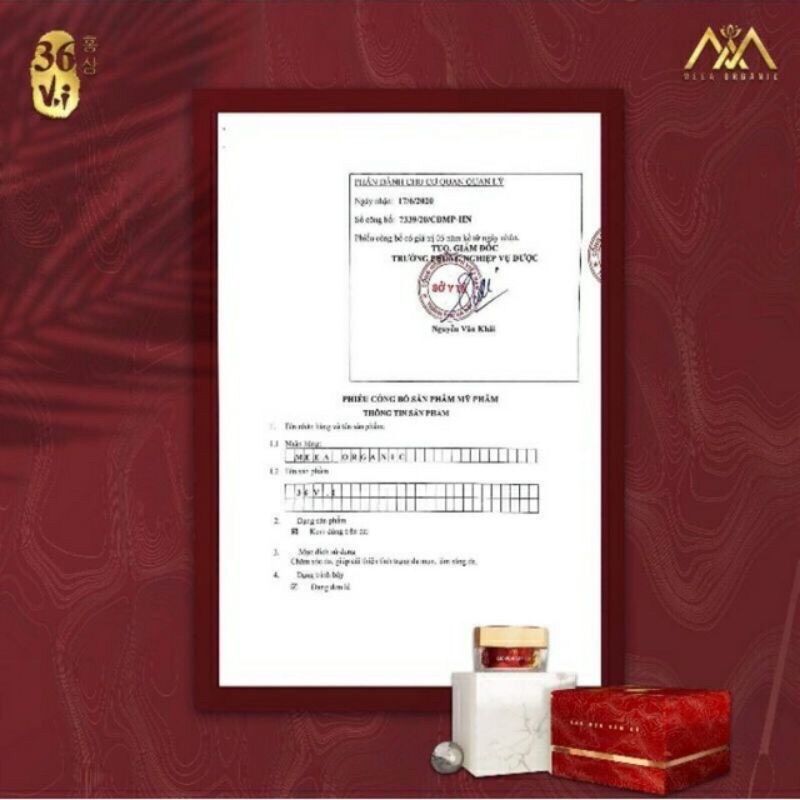 [HCM]CAO MỤN SÂM ĐỎ 36 VỊ MEE ORGANICS
