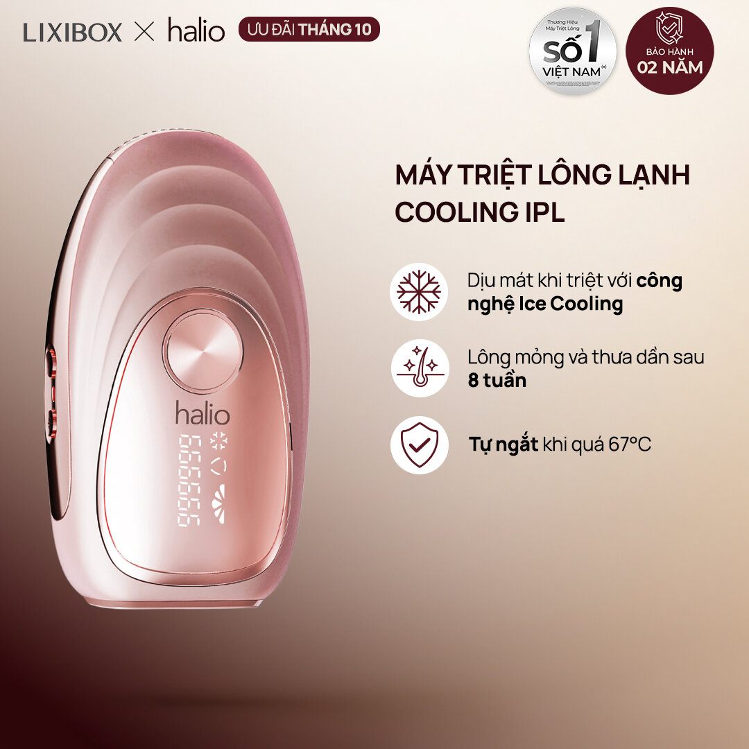 Halio Ipl Cooling Hair Removal Device 999999 Light Pulses