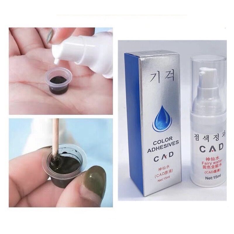 Nước pha mực, kích màu và khoá màu phun xăm