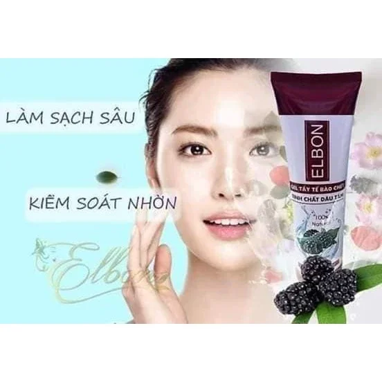 Gel tẩy tế bào chết dâu tằm cao cấp elbon