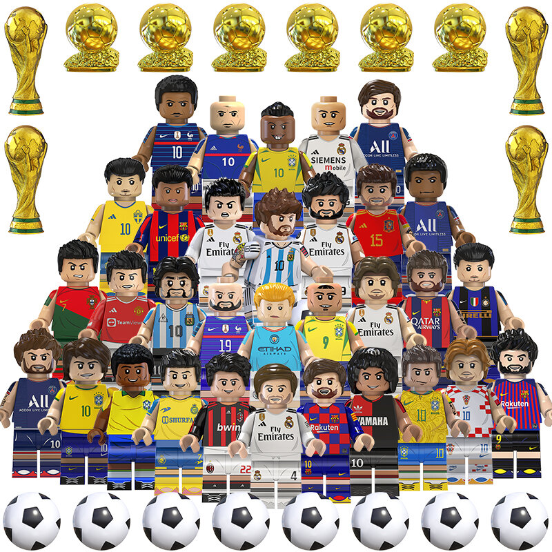 Bộ Figurine Lego Cầu Thủ Bóng Đá