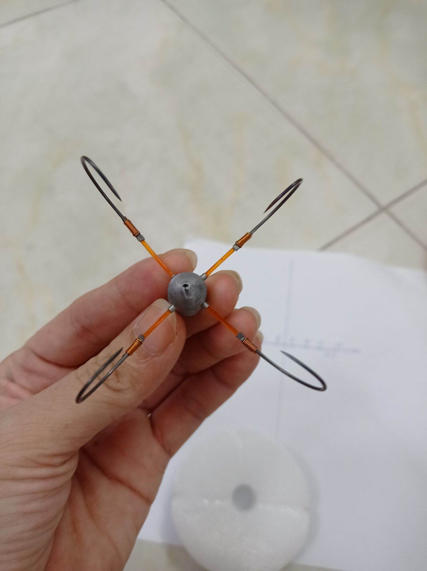 Lưỡi tứ tỳ  chì đúc số 10