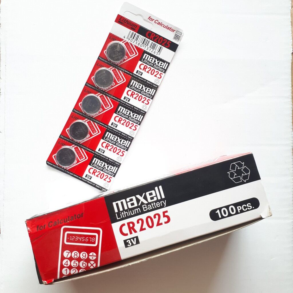 Pin Maxell CR2025 Lithium Battery