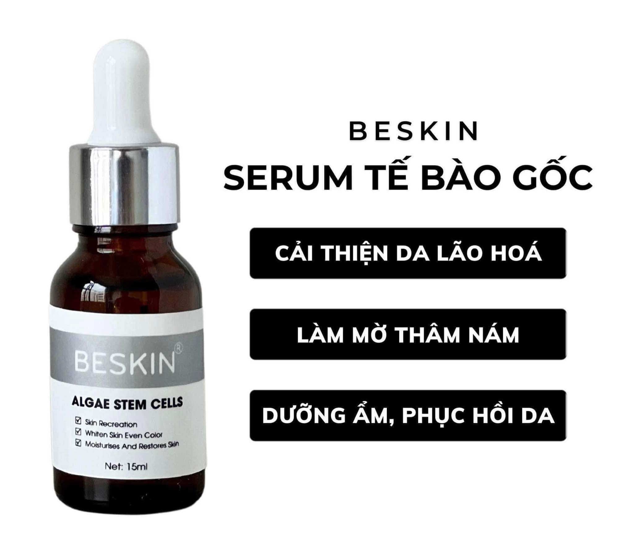 COMBO Serum tế bào gốc + kem Face nám (hũ lớn))