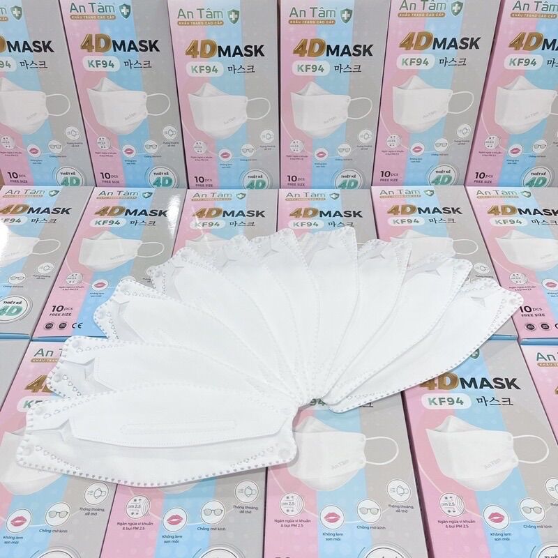 Khẩu trang 4d kf 94 hộp 10 cái