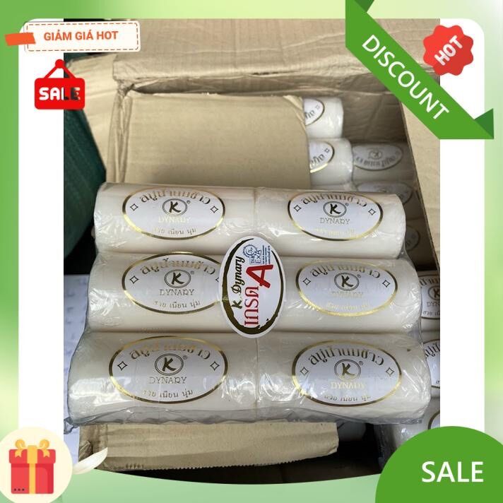 Xà Bông Sữa Gạo Thái Lan 100g hình tròn ( 1 cục )