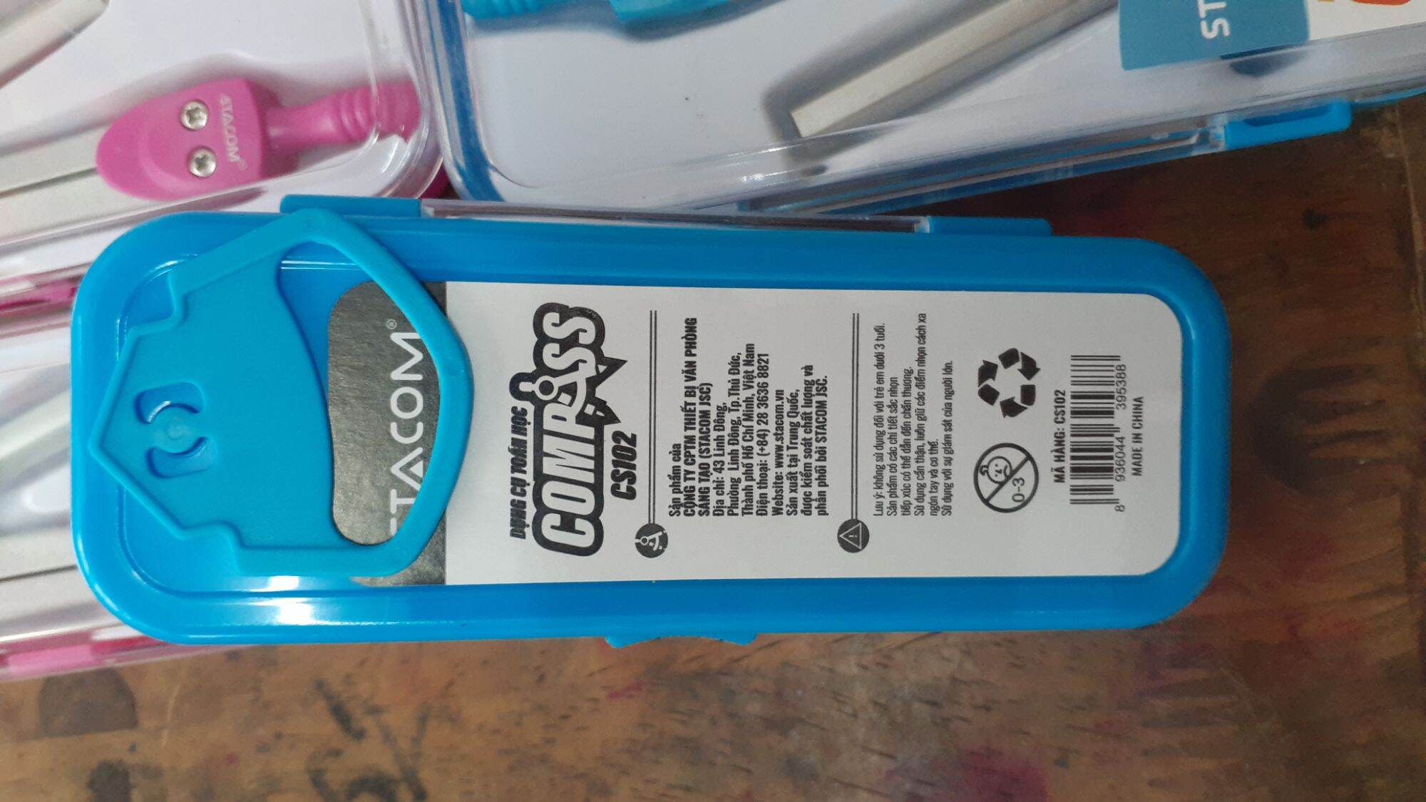 Compass chì gỗ stacom Cs102