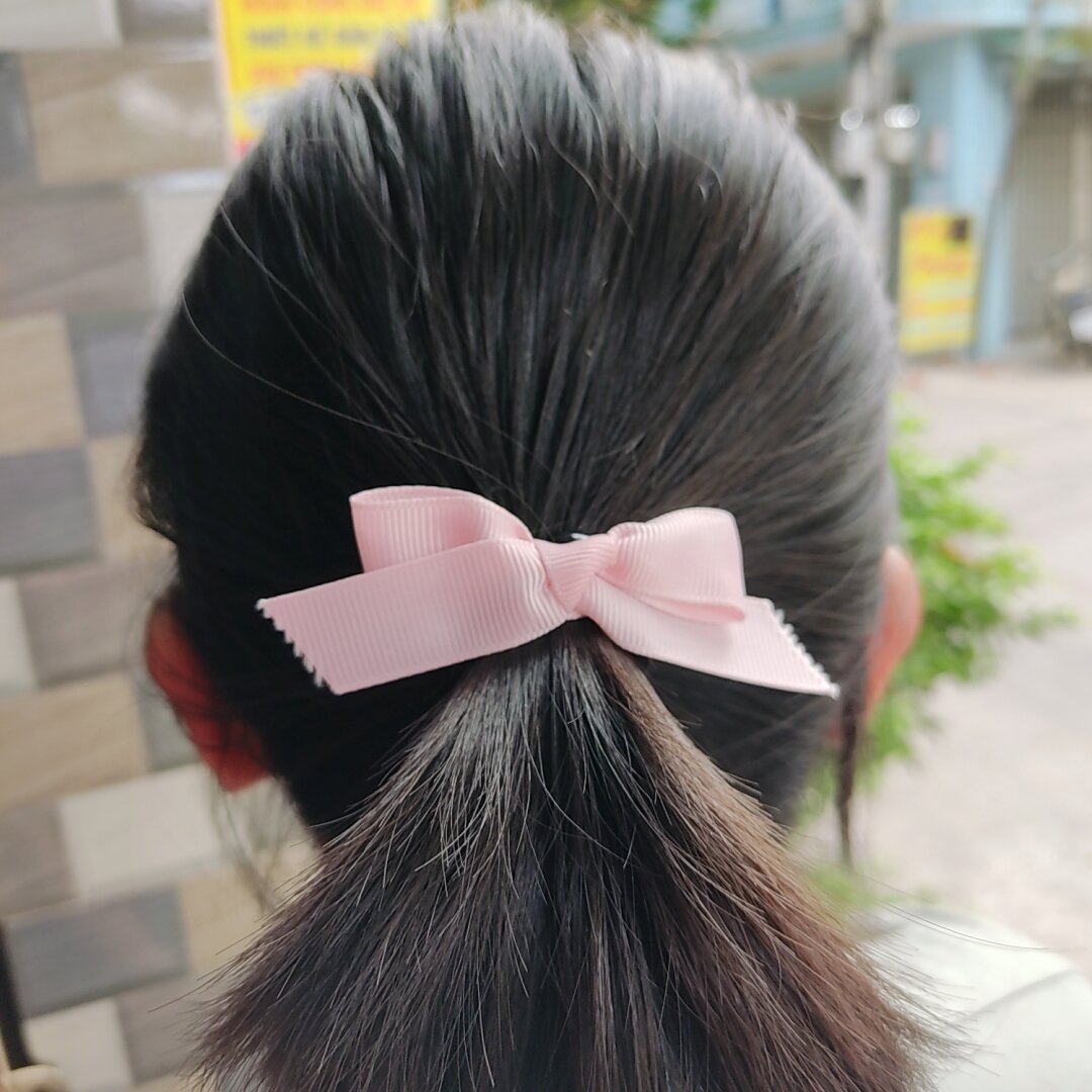 Dây cột tóc, cột tóc hình nơ dễ thương
