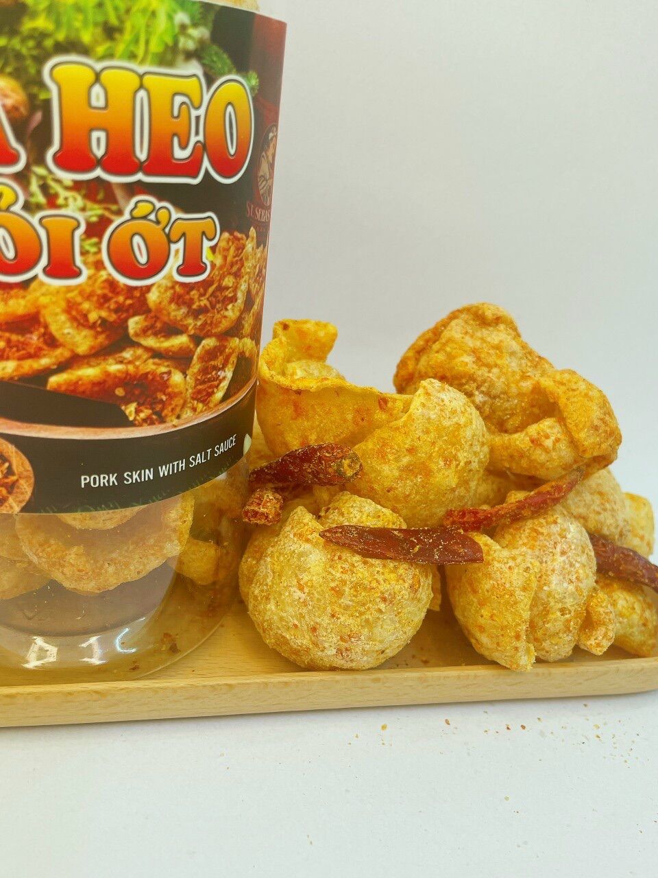 Da heo cháy tỏi -160g