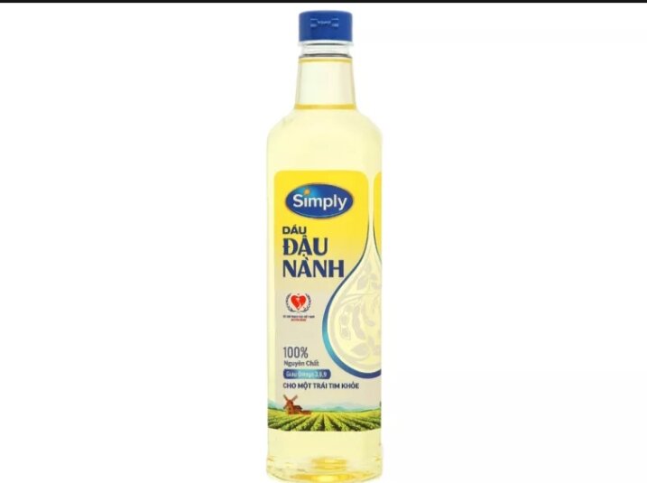 Dầu ăn đậu nành simply 1000ml