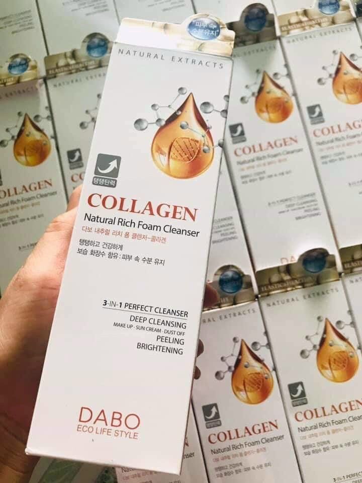 SỮA RỬA MẶT DABO COLLAGEN 180ML