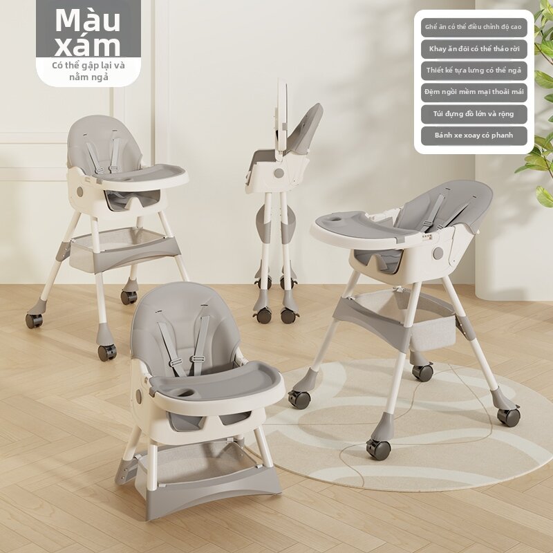 MAITIAN | Ghế Ăn Dặm Cho Bé Điều Chỉnh Được Đa Năng
