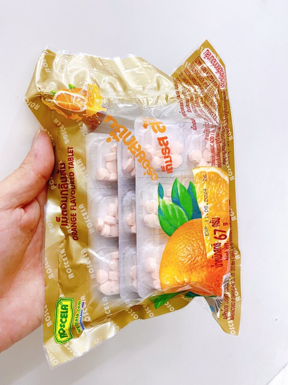 Lốc 24 hộp kẹo vitamin c thái lan
