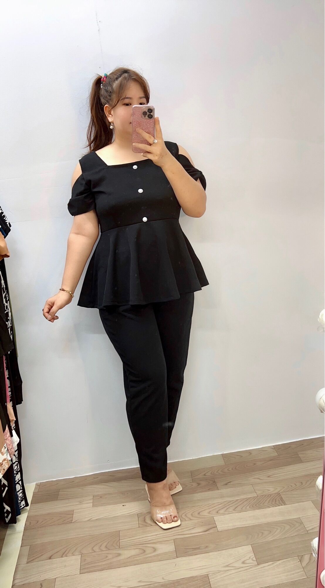 Bộ Mặc Nhà Bigsize 67-95Kg(Sét 9 Tất Tay Nơ)