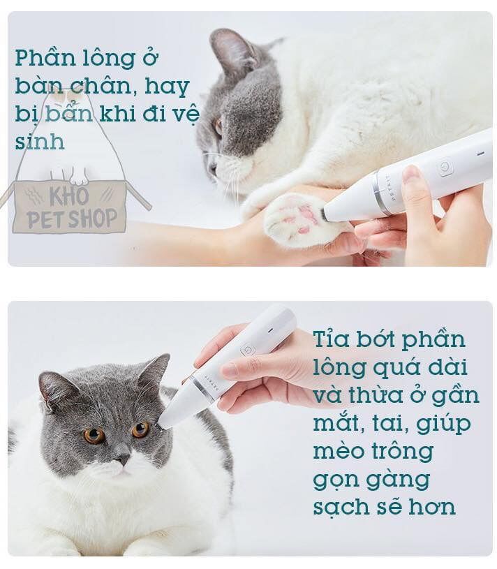 Tông đơ Petkit 2 in 1