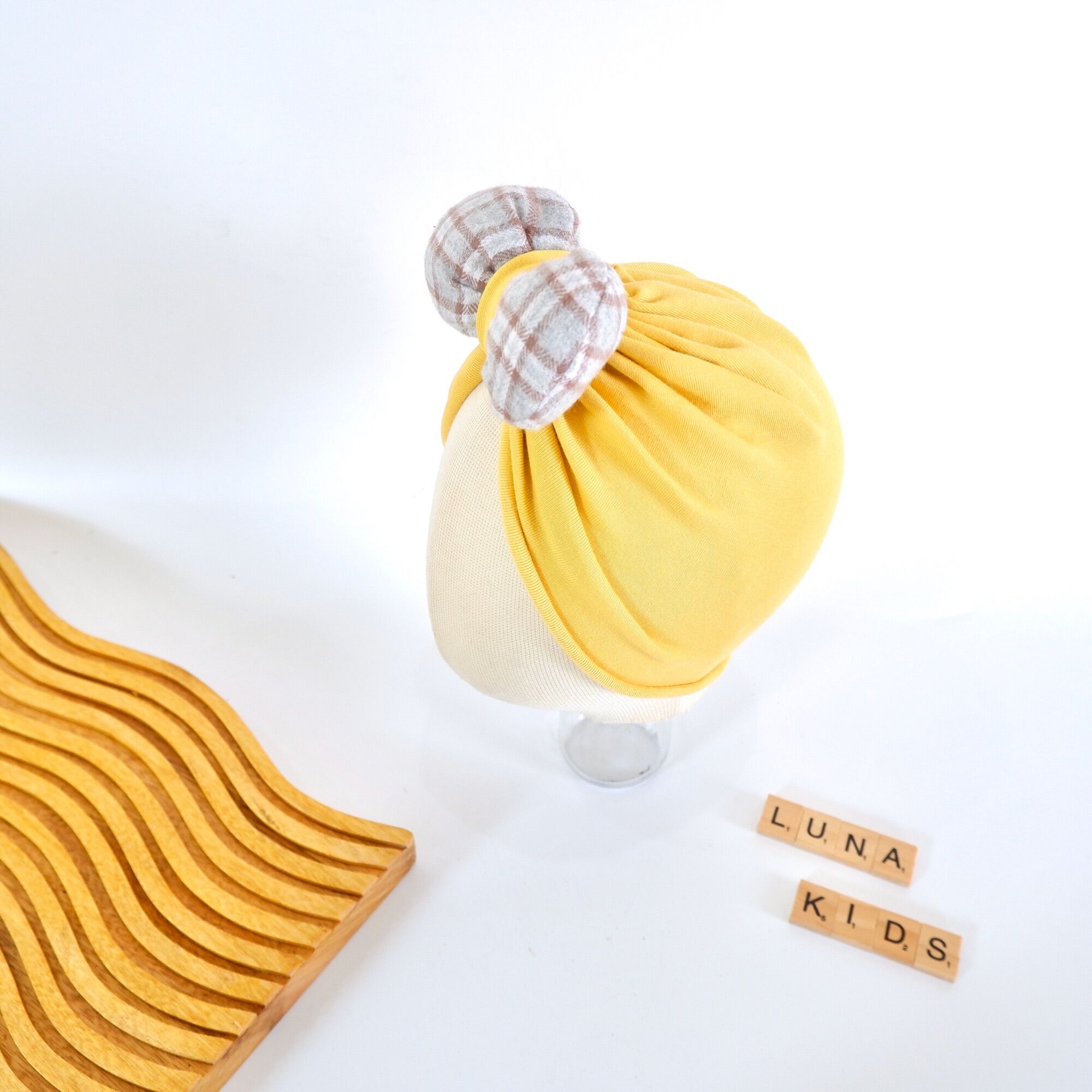 Mũ turban cho bé
