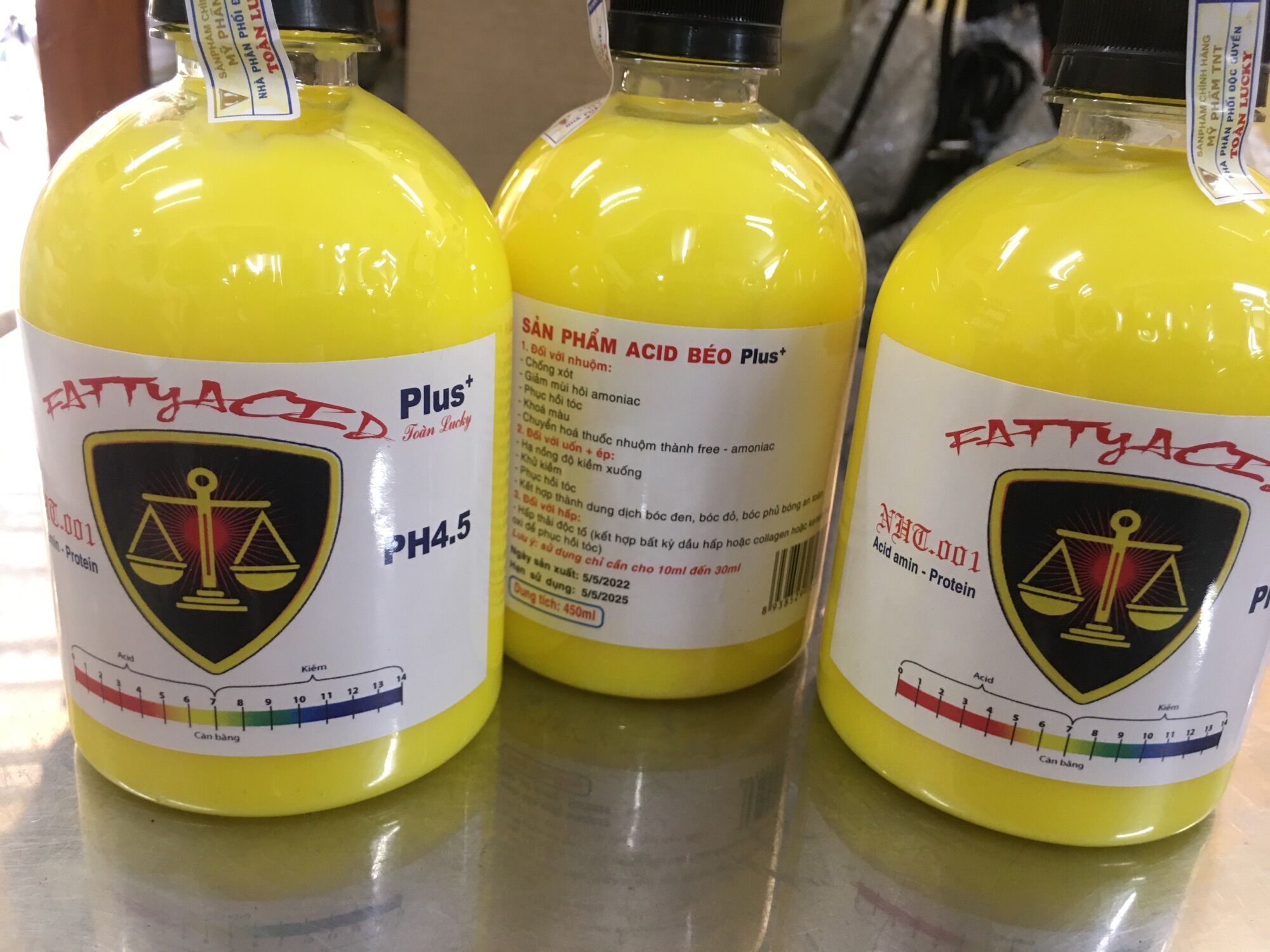 Axit béo dưỡng tóc