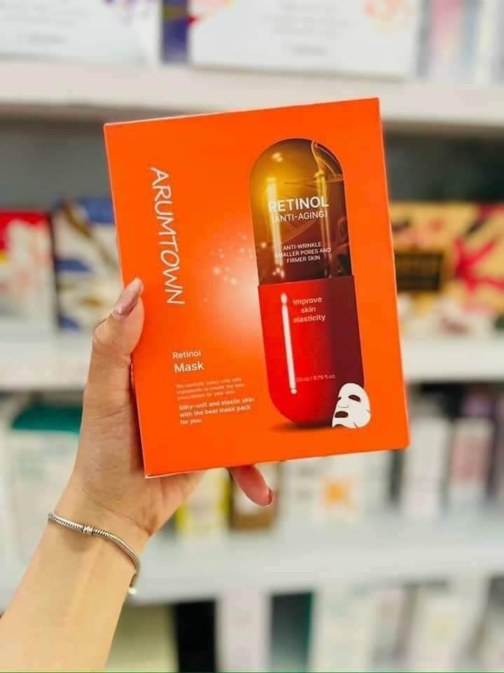 Mặt nạ cấp ẩm dưỡng sáng da arumtown hàn quốc
