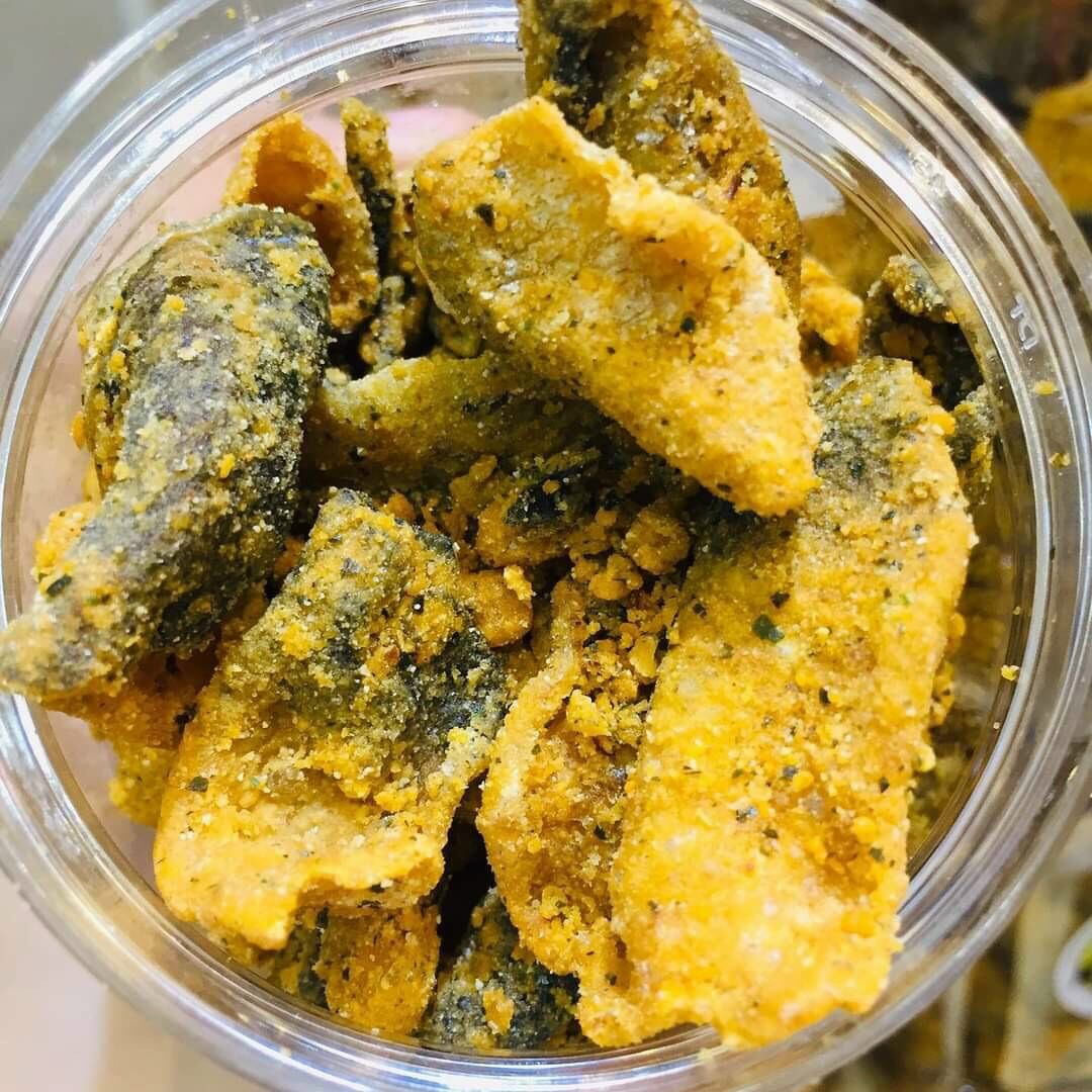 Da cá trứng muối túi zip 100g