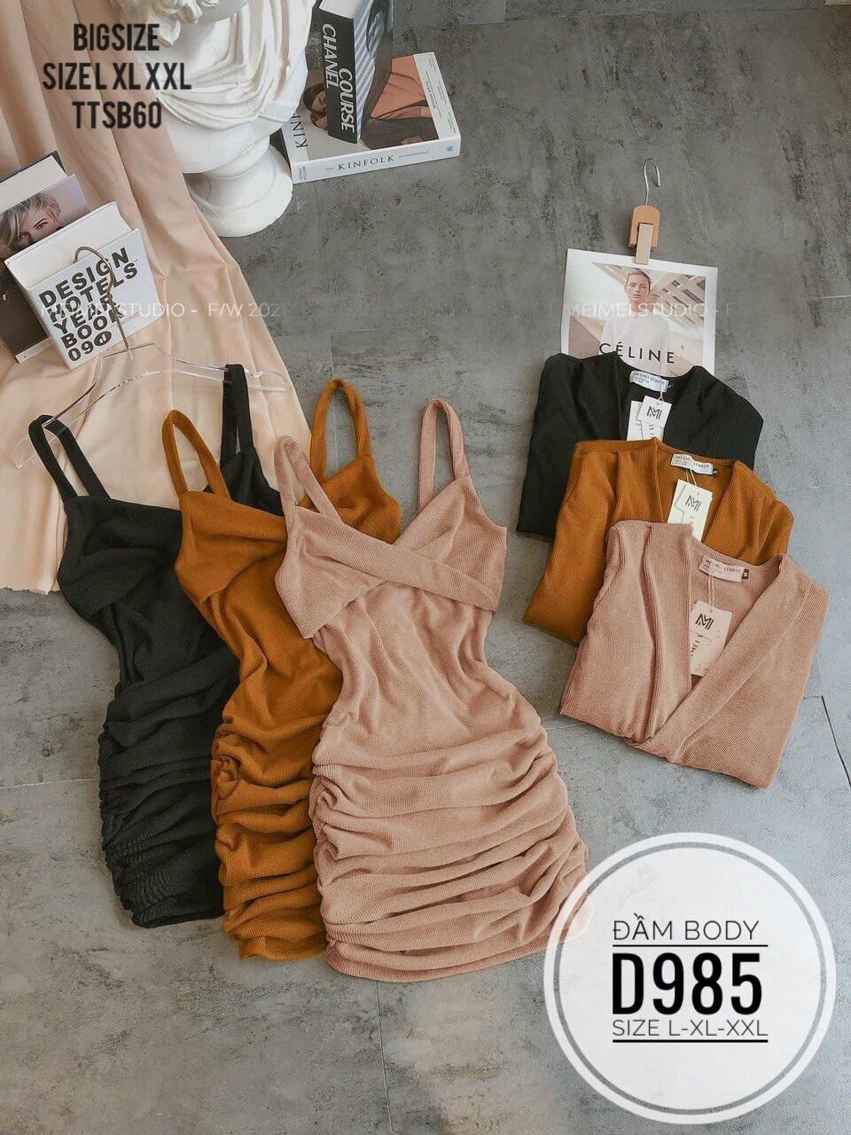 Bigsize 60- 90kg đầm body