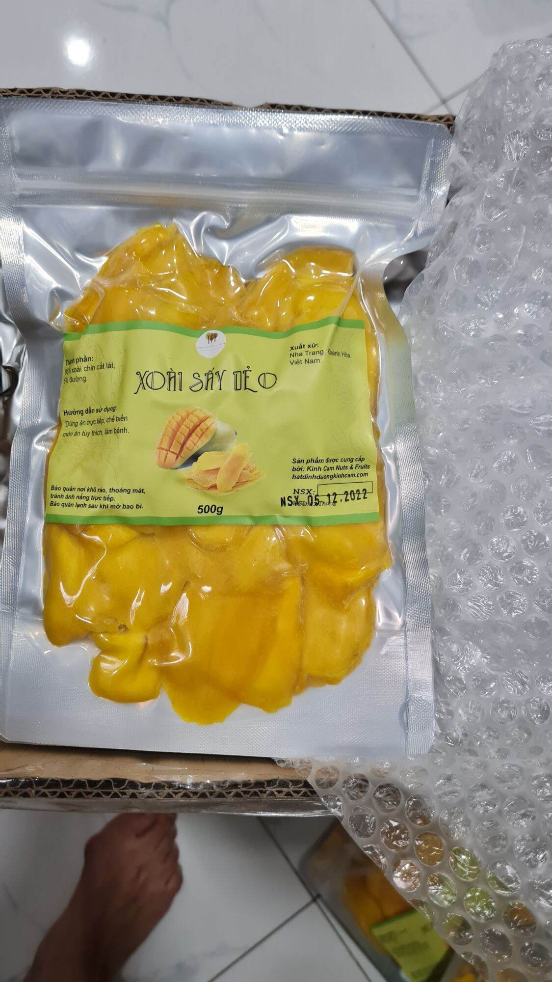 500g XOÀI SẤY DẺO