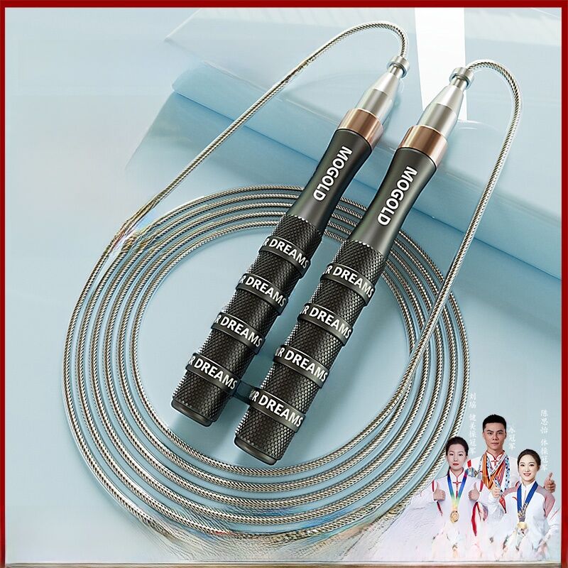 Dây Chuyền Thép MOGOLD Bearing Jump Rope Dây Chuyền Thể Dục Giảm Béo Cho Học Sinh Tiểu Học Thi Đua Đ