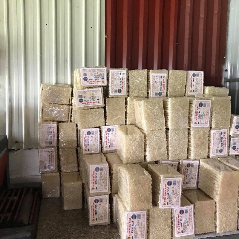 Cơm cháy khô chưa chiên 1kg 69k