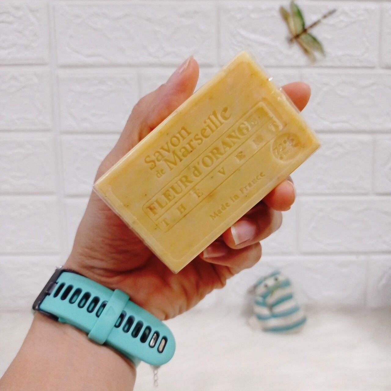 Xà phòng tắm hữu cơ Savon de Marseille 100gr