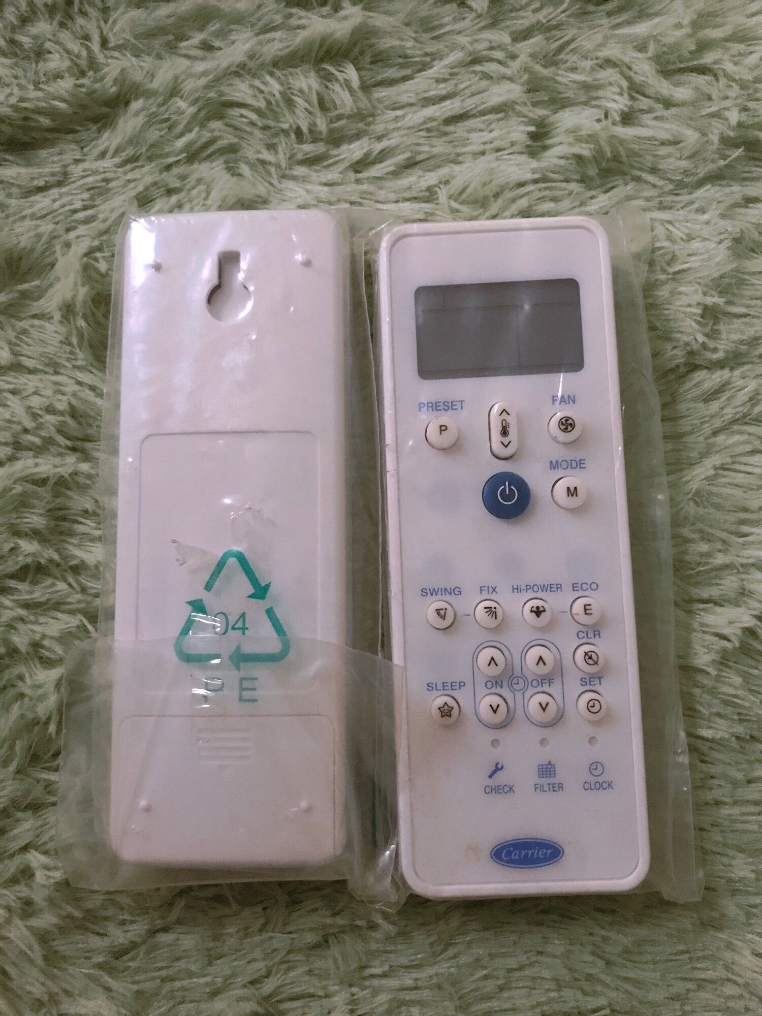 [HCM]Remote điều khiển điều hoà Carrier