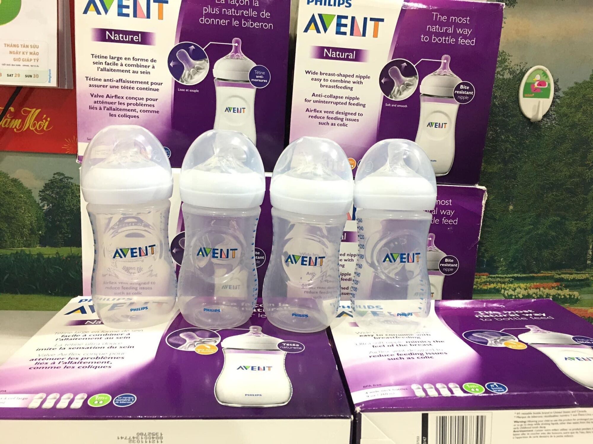 Bình sữa avent 260ml