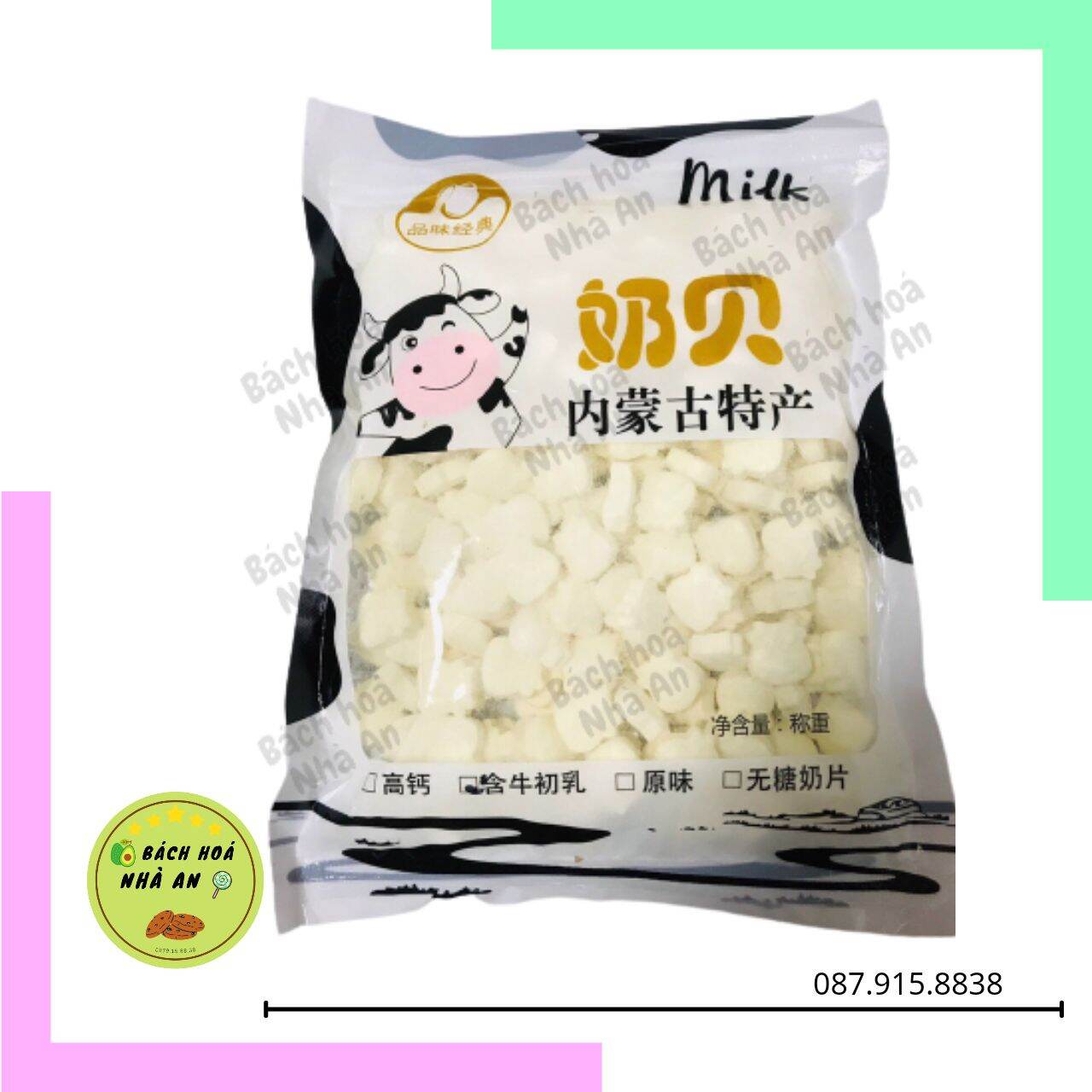 Kẹo sữa bò viên nén