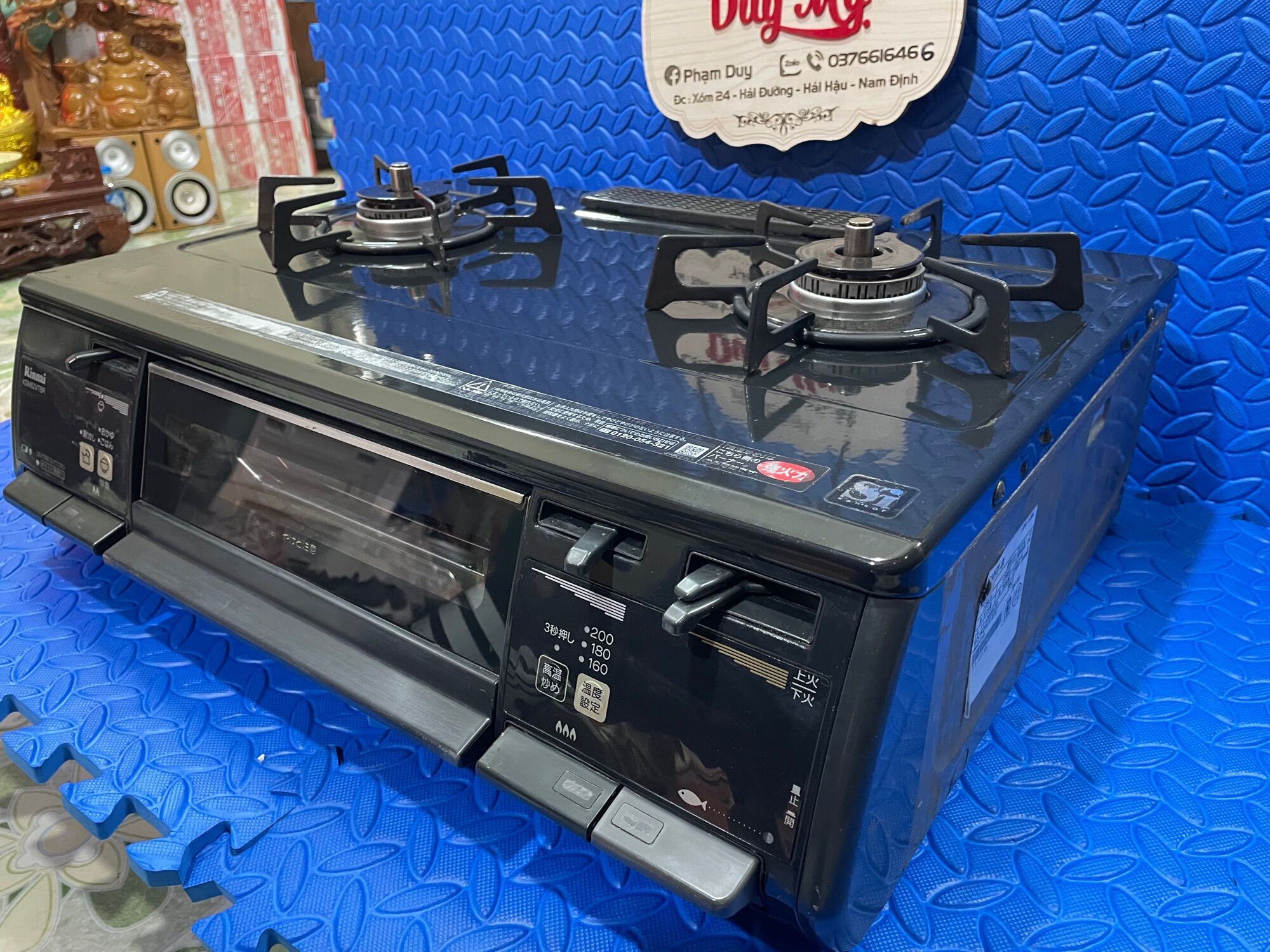 Bếp gas rinnai chức năng nhật bãi