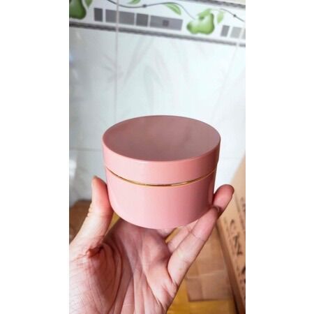 Hủ 150gr màu hồng đất